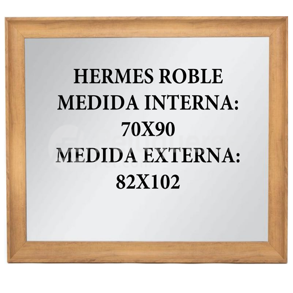 Espejo Hermes Roble